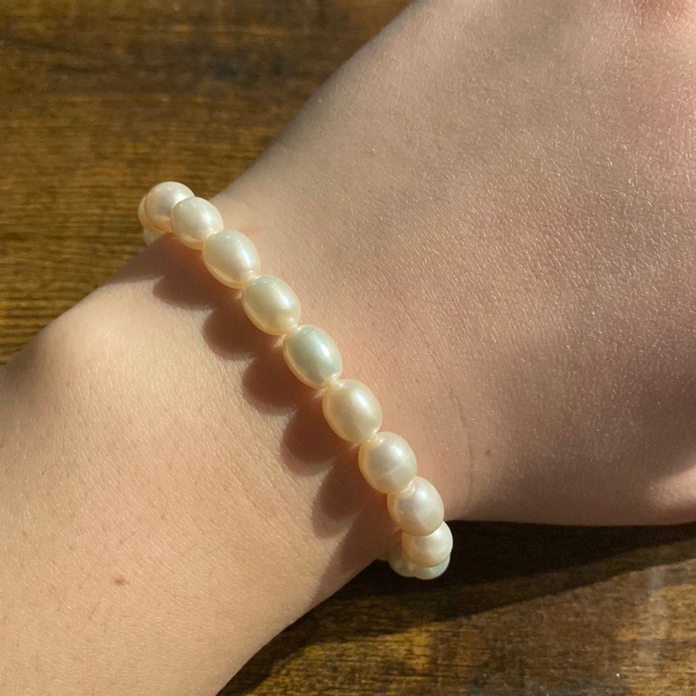 Handmade Freshwater pearl bracelet
